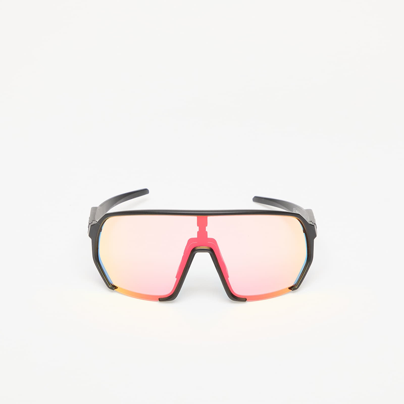 Men's sunglasses Horsefeathers Archie Bike Sunglasses Black/ Mirror Red