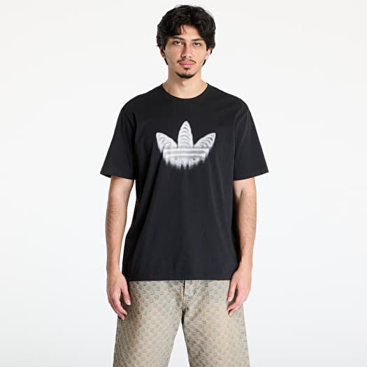 T-shirt adidas Skeleton Trefoil Tee Black/ Black