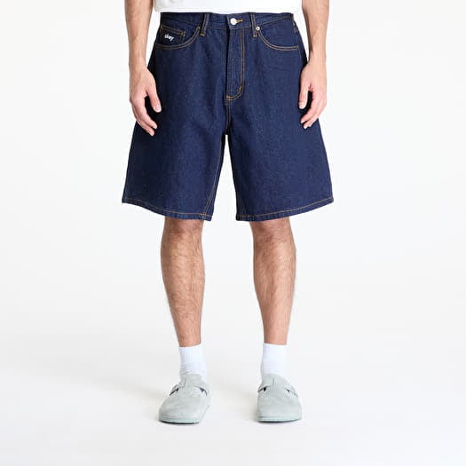 OBEY Bigwig Baggy Denim Short Rinse Indigo