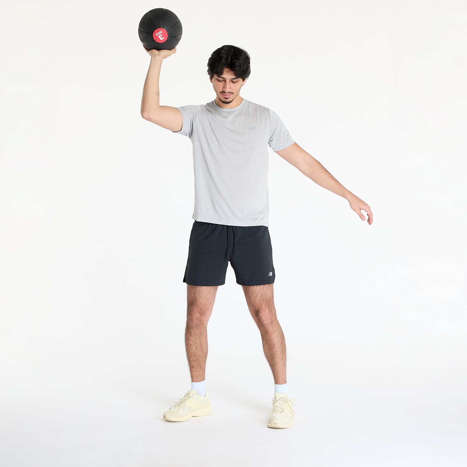 Camisetas hombre New Balance Athletics T-Shirt Athletic Grey