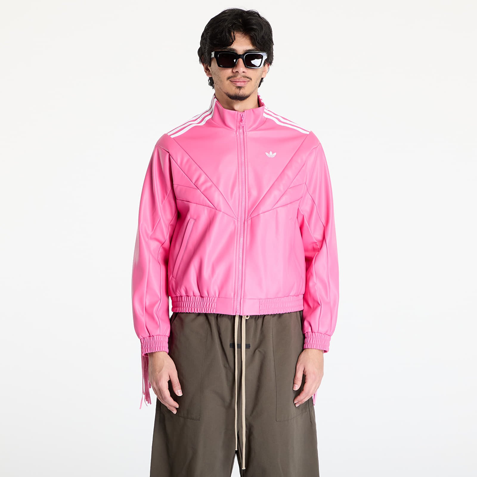 Men's jackets adidas x Minecraft Jacket Pink/ Pulse Magenta