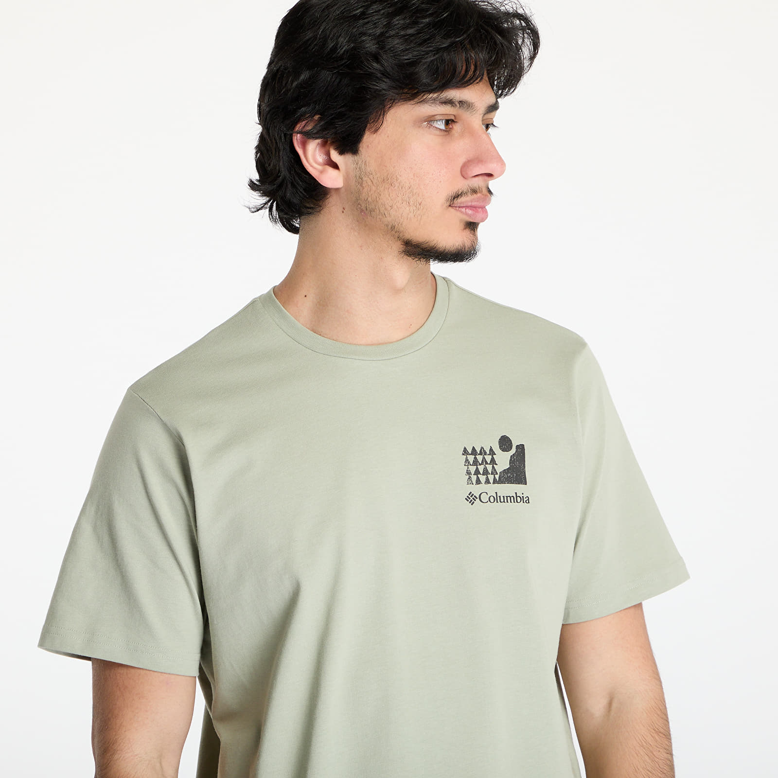 Meeste T-särgid Columbia Explorers Canyon™ Back SS Tee Safari/ Explore Outdoors