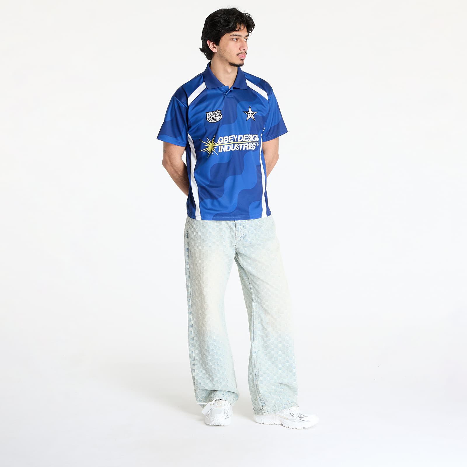 Trikood OBEY Soccer Jersey Blue Multi