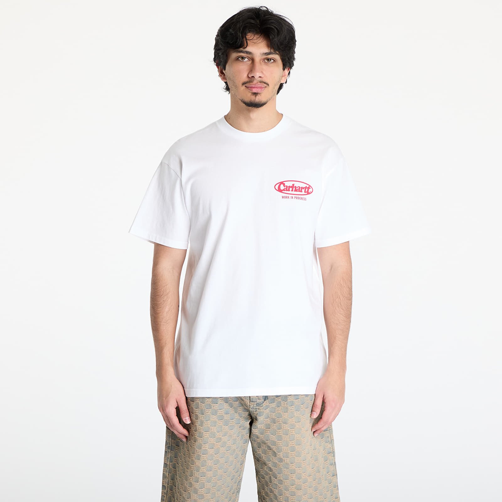 Camisetas hombre Carhartt WIP Shortsleeve Logo T-Shirt UNISEX White
