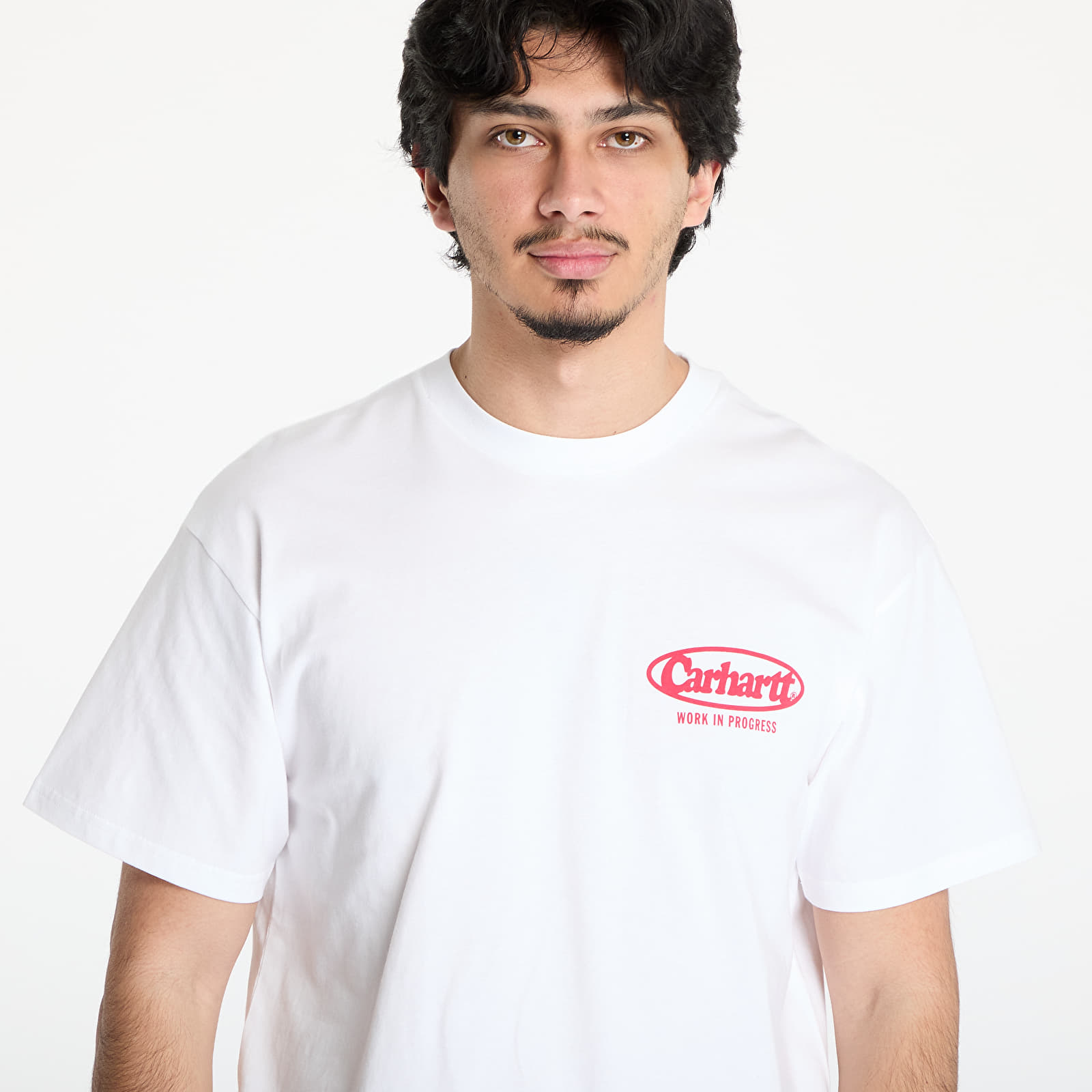 Camisetas hombre Carhartt WIP Shortsleeve Logo T-Shirt UNISEX White