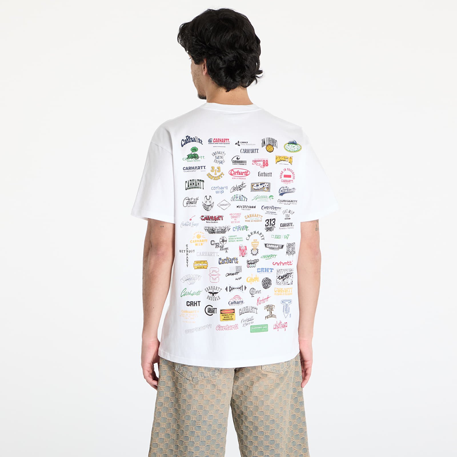 Camisetas hombre Carhartt WIP Shortsleeve Logo T-Shirt UNISEX White