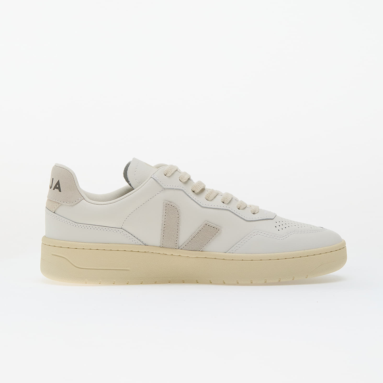 Men's sneakers and shoes Veja V-90 O.T Leather Ex-White Natural