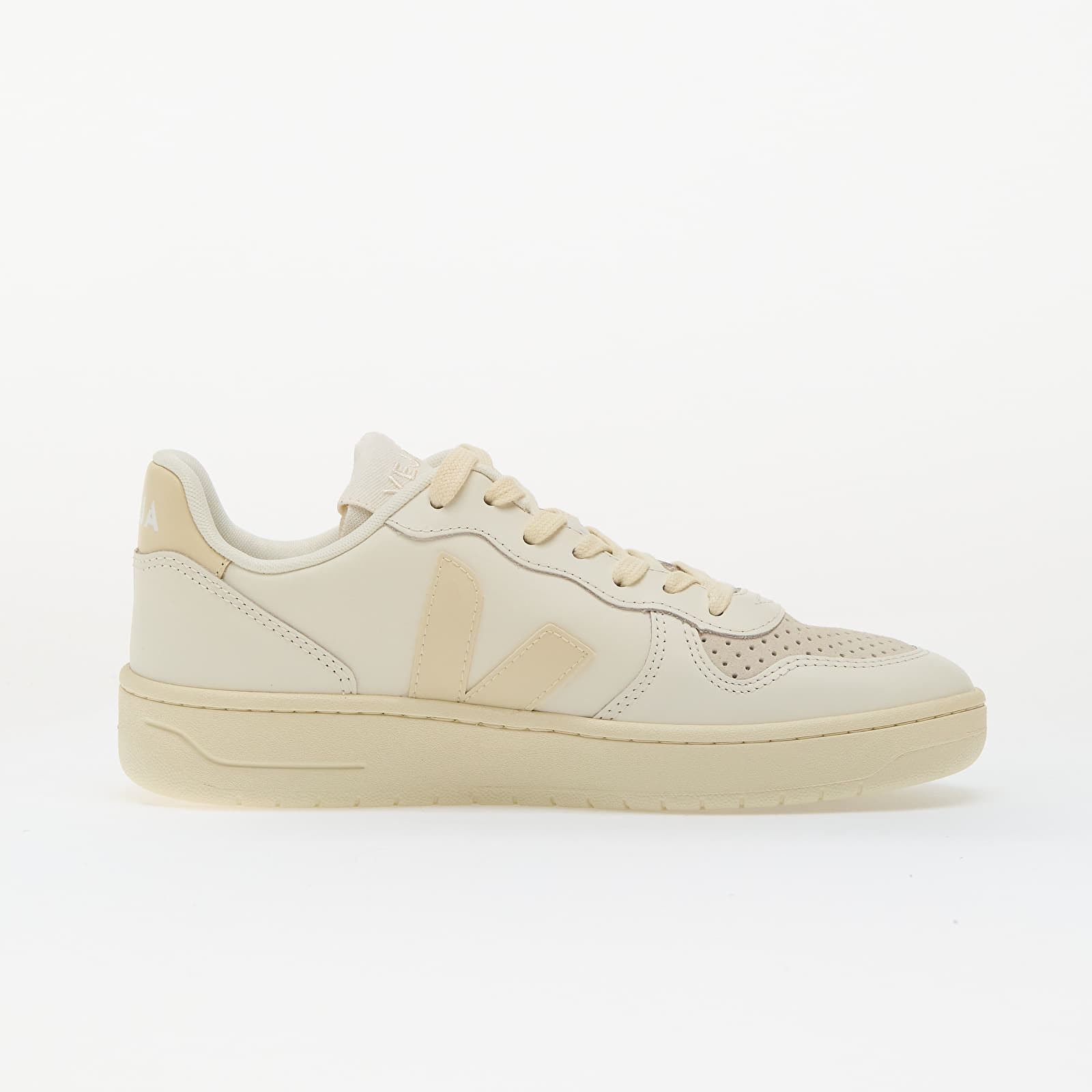Naiste tossud ja kingad Veja W V-10 Leather Pure Calcaire