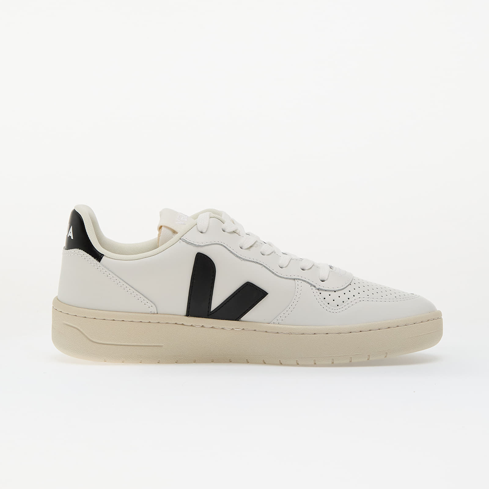 Vīriešu čības un apavi Veja V-10 Leather Ex-White_Black