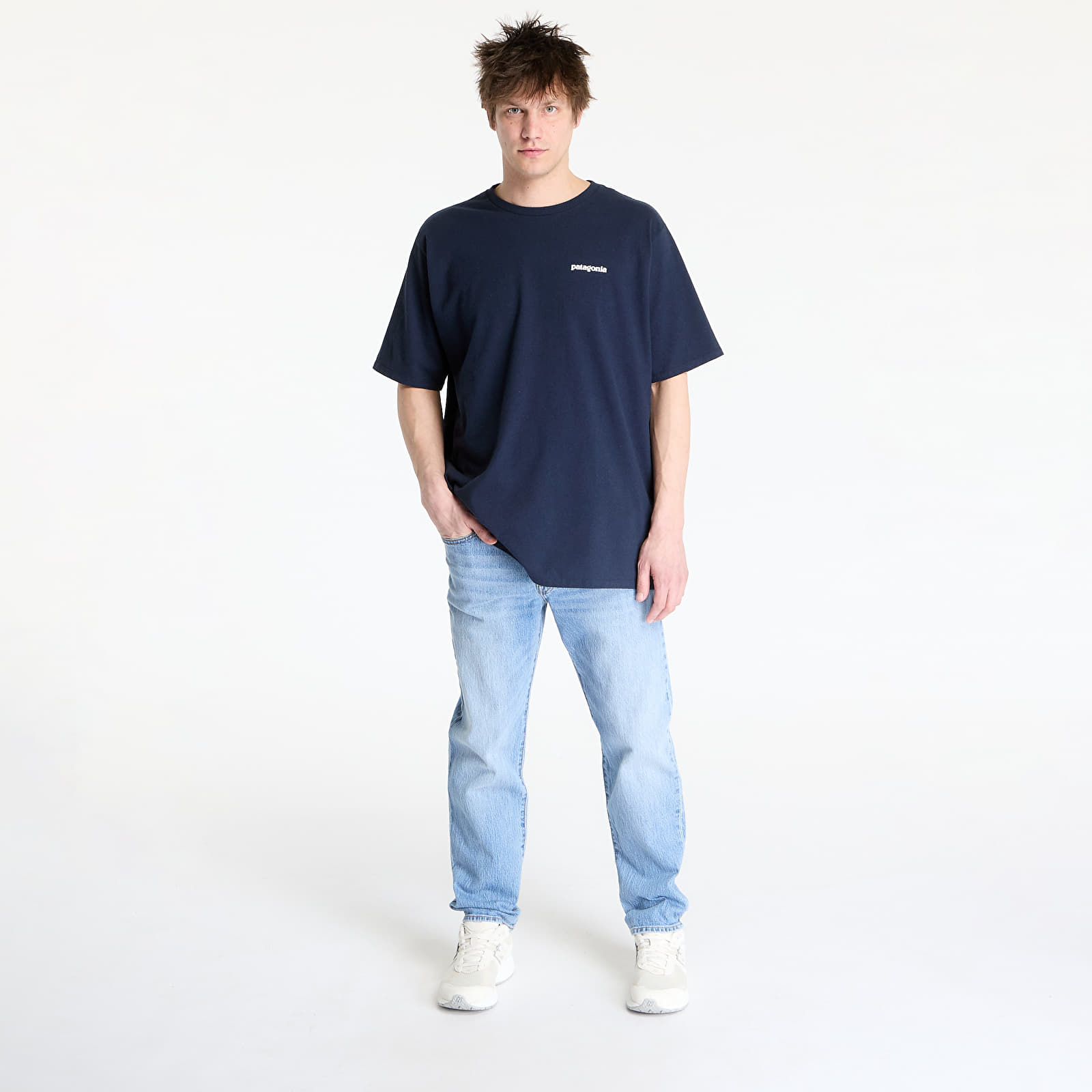 T-särgid Patagonia Men's P-6 Logo Responsibili-Tee® New Navy