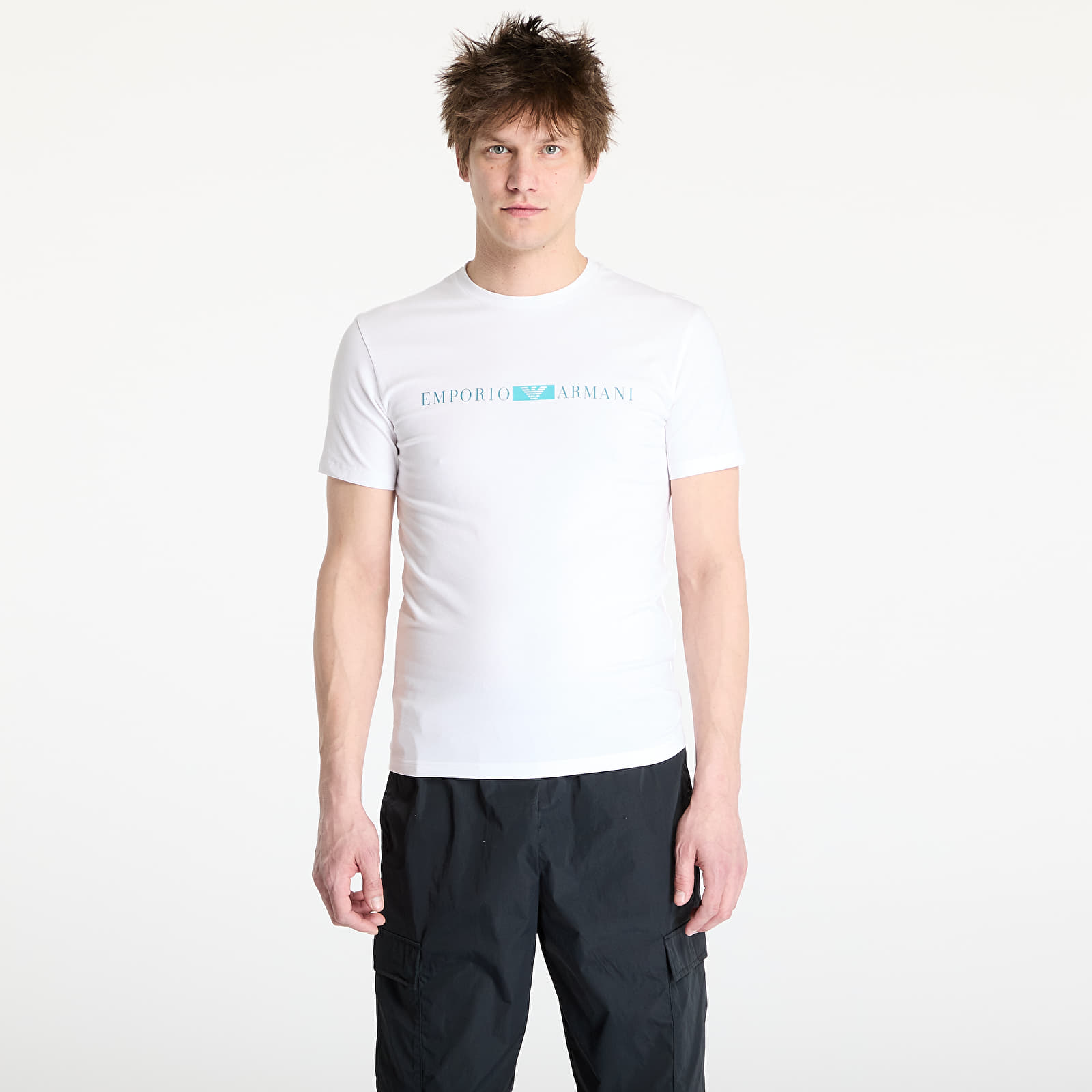 T-särgid EA7 Emporio Armani S/Sleeve Crew Neck T-Shirt White