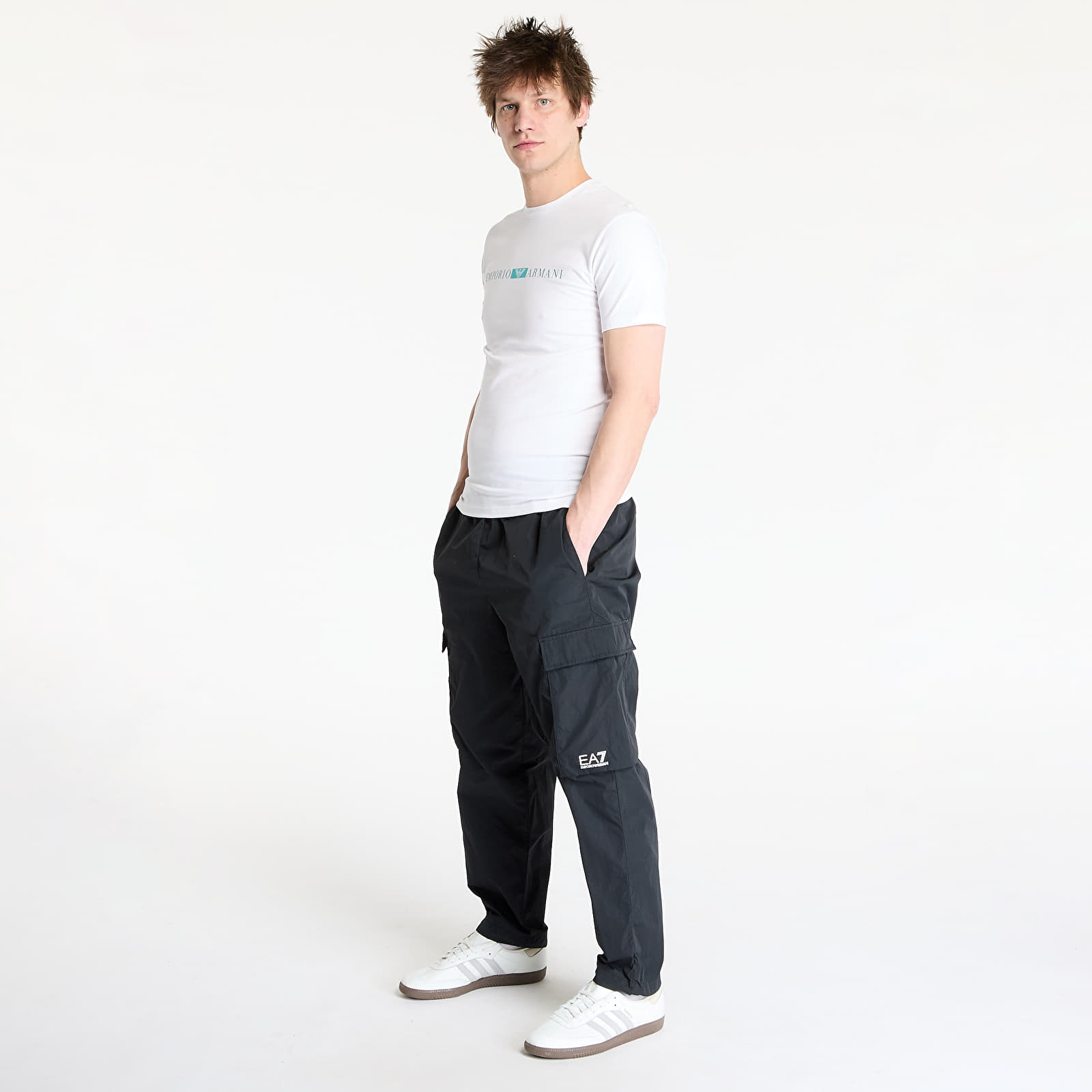 T-särgid EA7 Emporio Armani S/Sleeve Crew Neck T-Shirt White