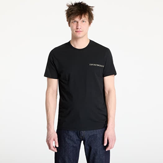 T-shirt EA7 Emporio Armani 2-Pack Crew Neck T-Shirt Black/ Black