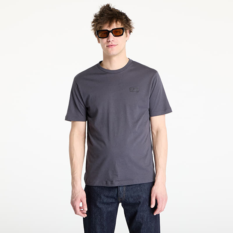 EA7 Emporio Armani Train Logo Series M Tee Ss Periscope/ Black