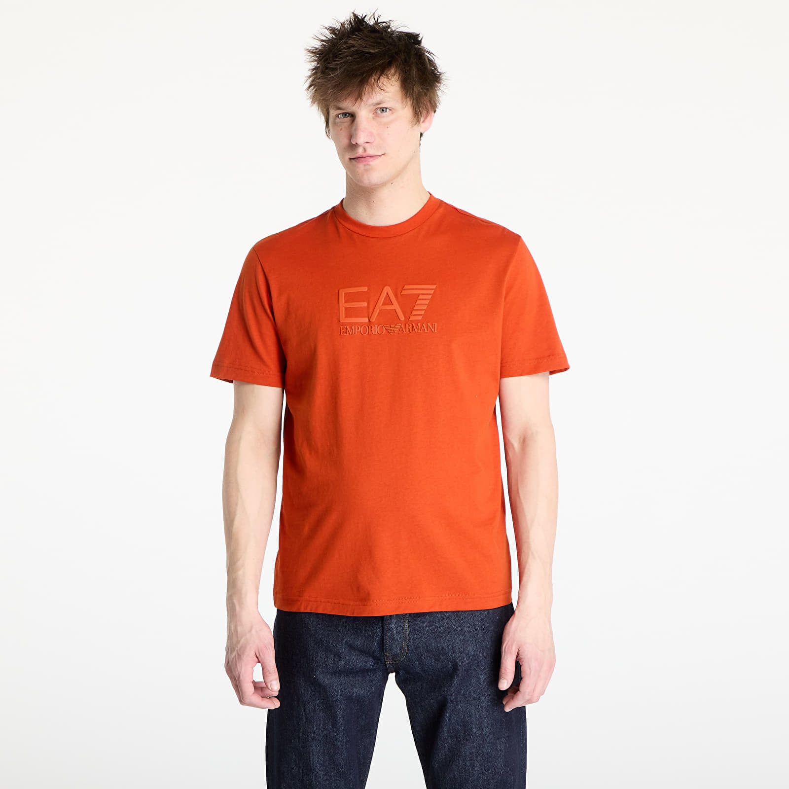 Tricou EA7 Emporio Armani Train Visibility M Tee Ss Rooibos Tea M