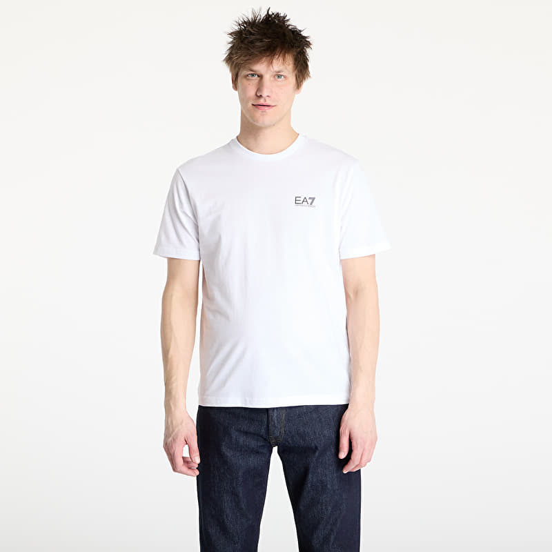 EA7 Emporio Armani Train Logo Series M Tee Ss White/ Black