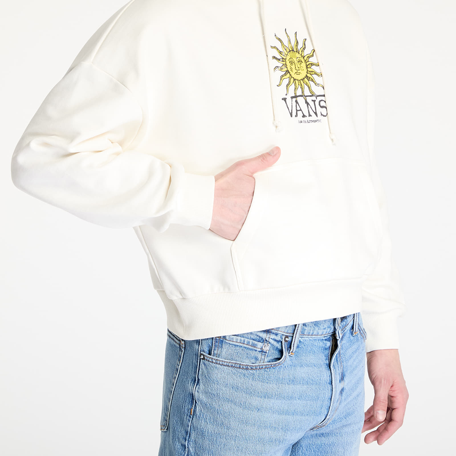 Kapuutsikud ja kampsunid Vans Cosmic Ray Retro Fit Pullover Marshmallow