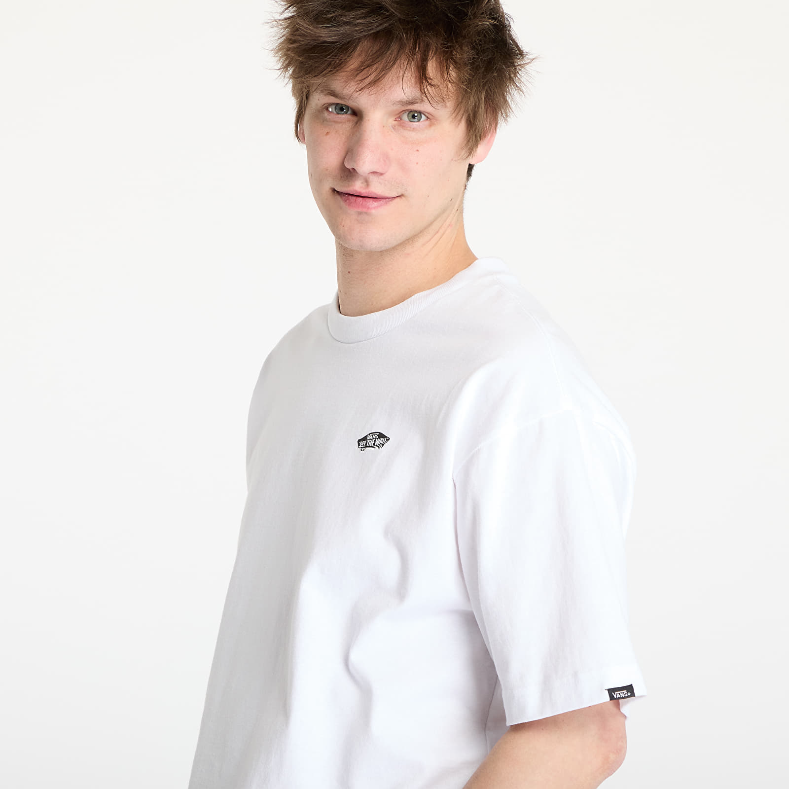 Camisetas Vans Style 76 II Loose SS Tee White/ Black