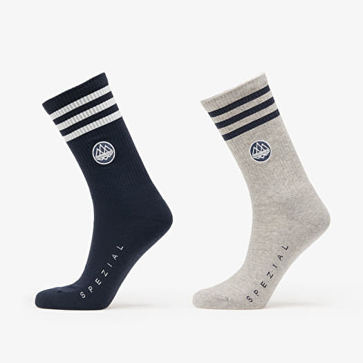 adidas Spezial Socks 2-Pack Night Navy/ Medium Grey Heather