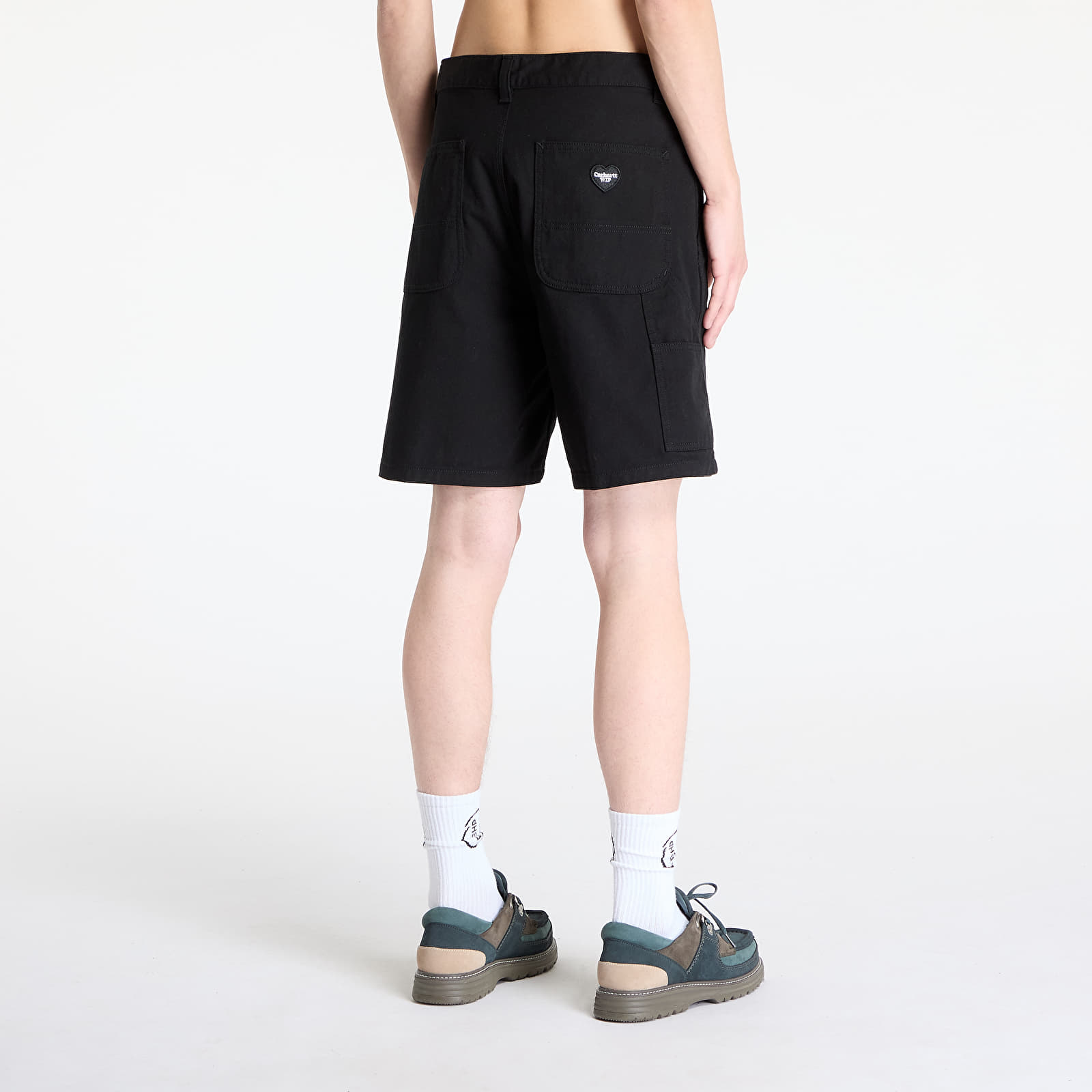 Szorty męskie Carhartt WIP Drewe Short Black Rinsed