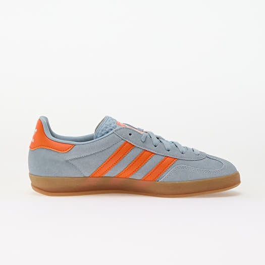 adidas Gazelle Indoor Wonder Blue/ Orange/ Ftw White | Queens