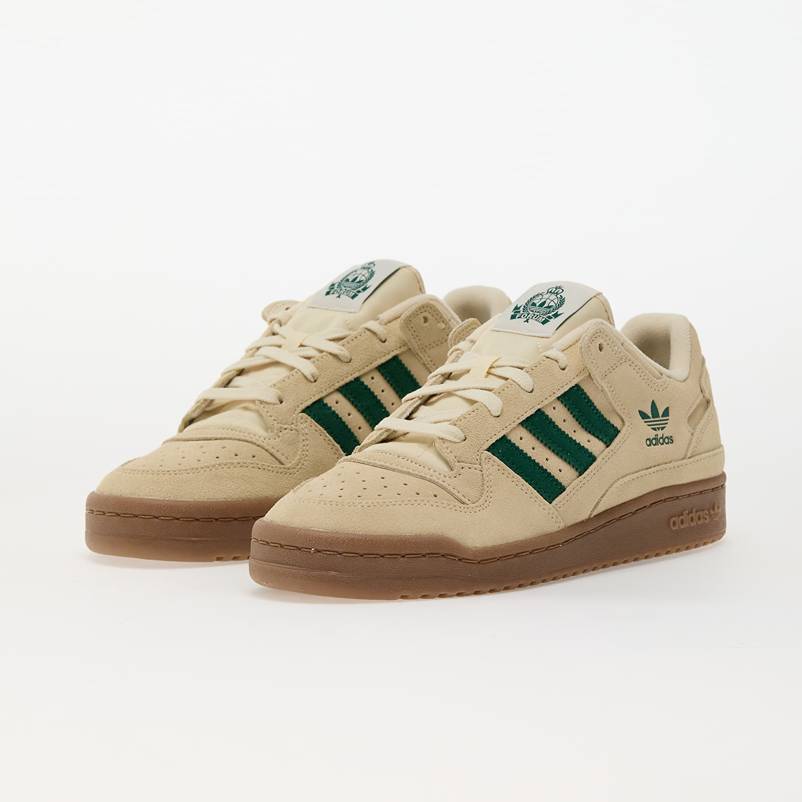 Meeste tossud ja kingad adidas Forum Low Cl Warm Van/ Dark Green/ Ivory