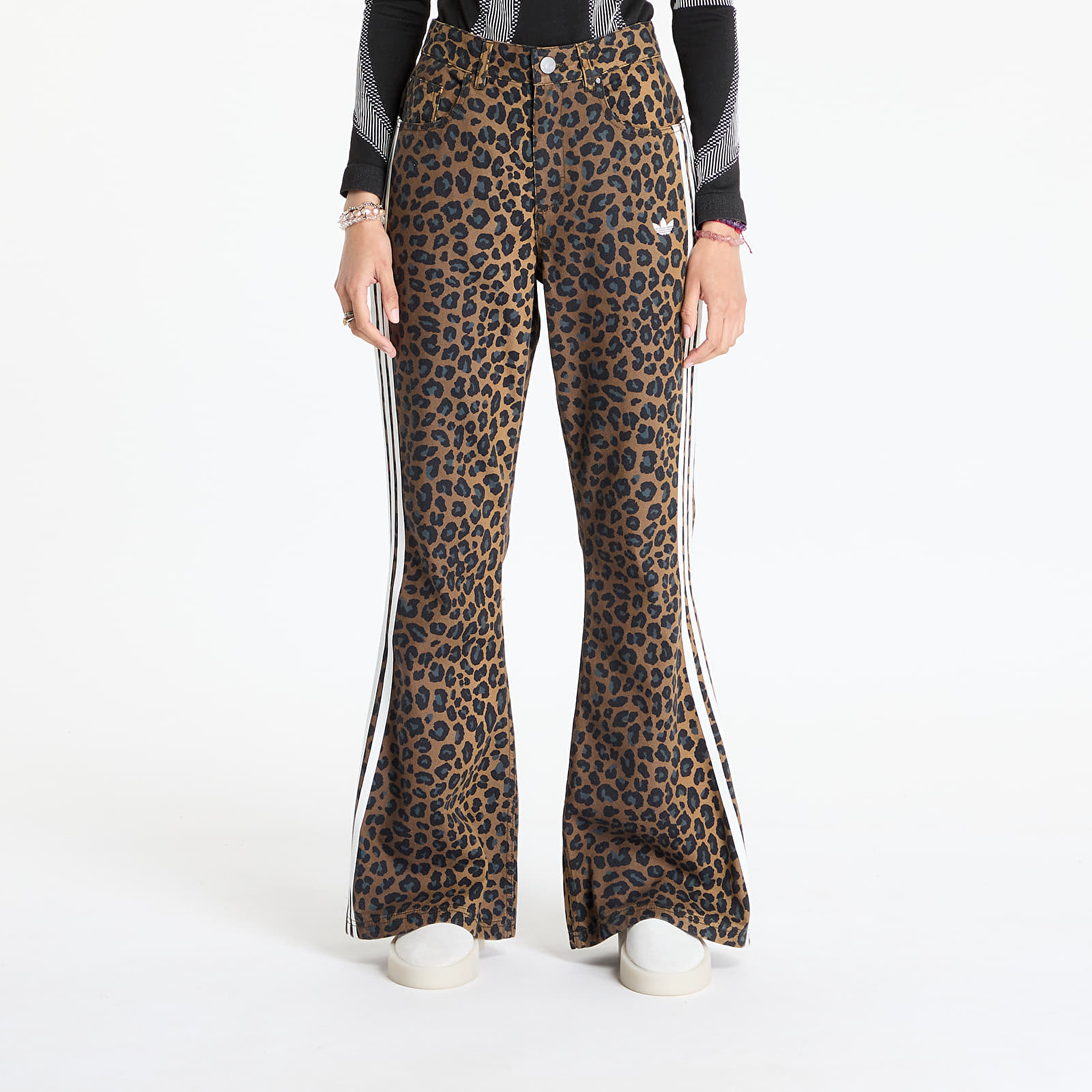 Women's Trousers adidas Denim Slim WL Pants Multicolor