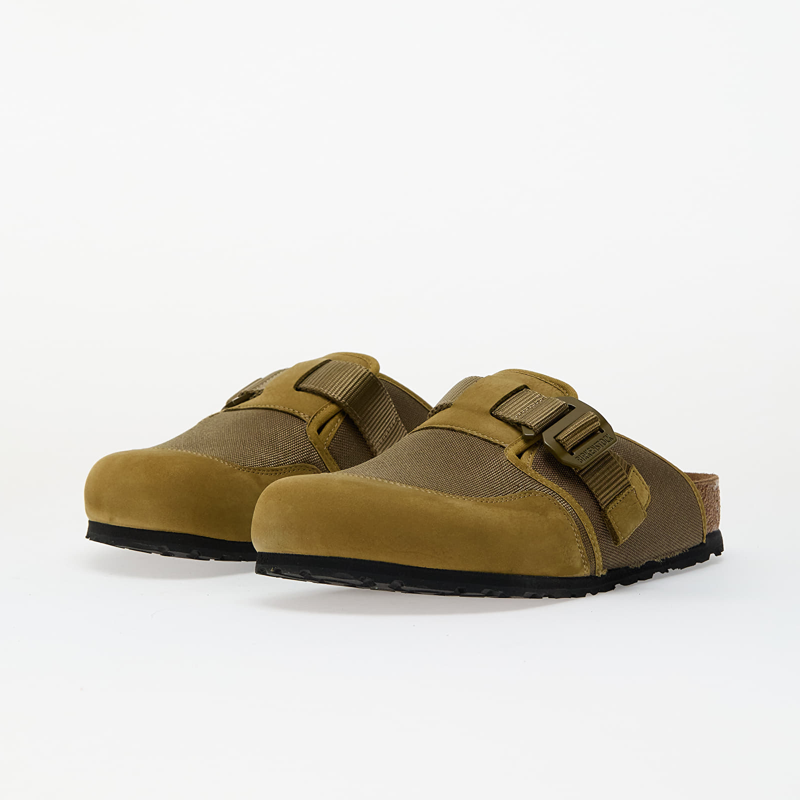Men's sneakers and shoes Birkenstock Boston Nova Textile Pine Green