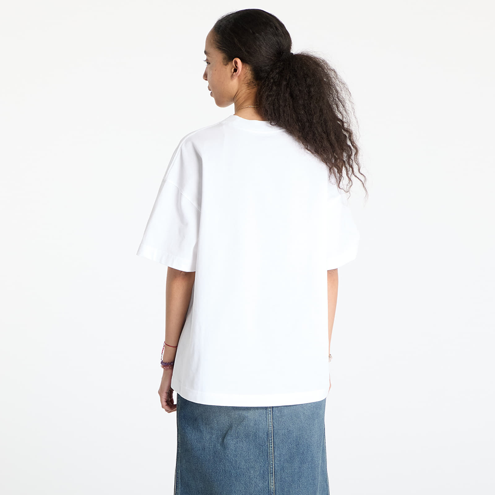 Camisetas hombre Carhartt WIP Shortsleeve Signature Script T-Shirt UNISEX White/ Dusty Ice