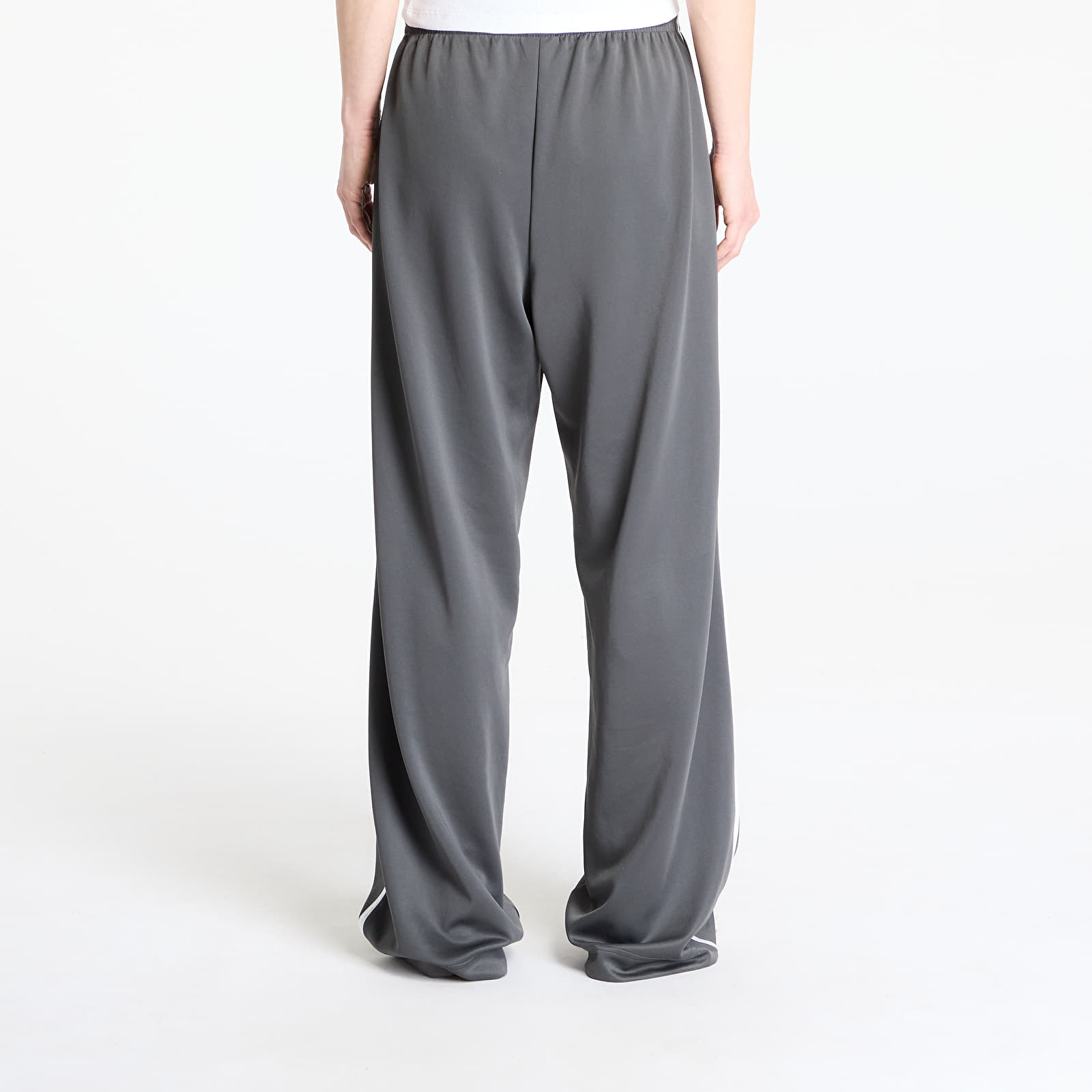 Dressid Urban Classics Ladies Wide Leg Track Pants Magnet