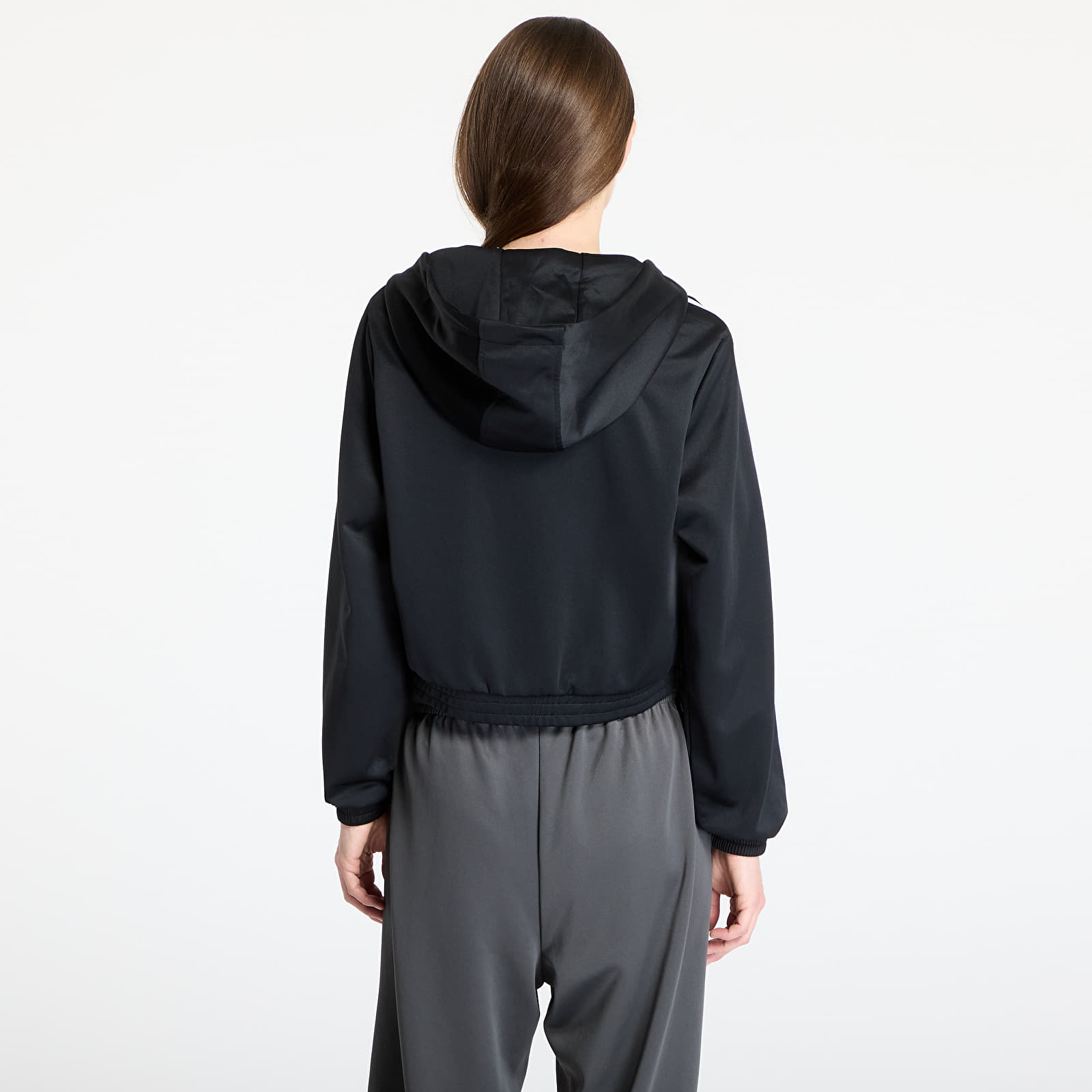 Joped Urban Classics Ladies Cropped Track Jacket Black
