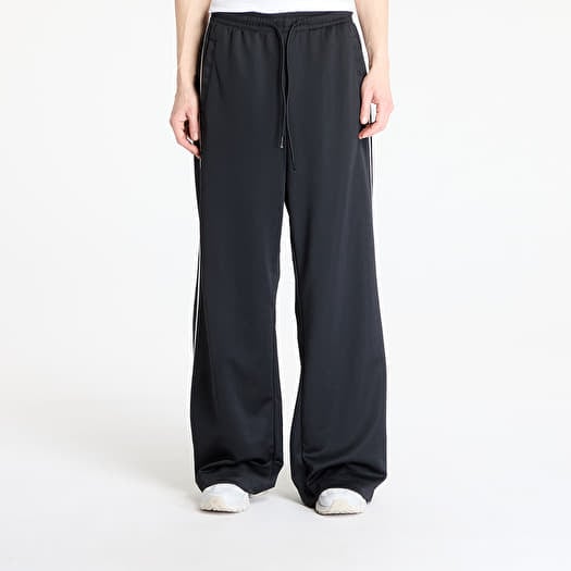 Urban Classics Ladies Wide Leg Track Pants Black