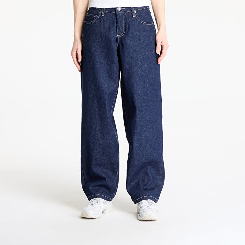 Urban Classics Ladies Mid Waist 90´s Jeans Rinse Washed