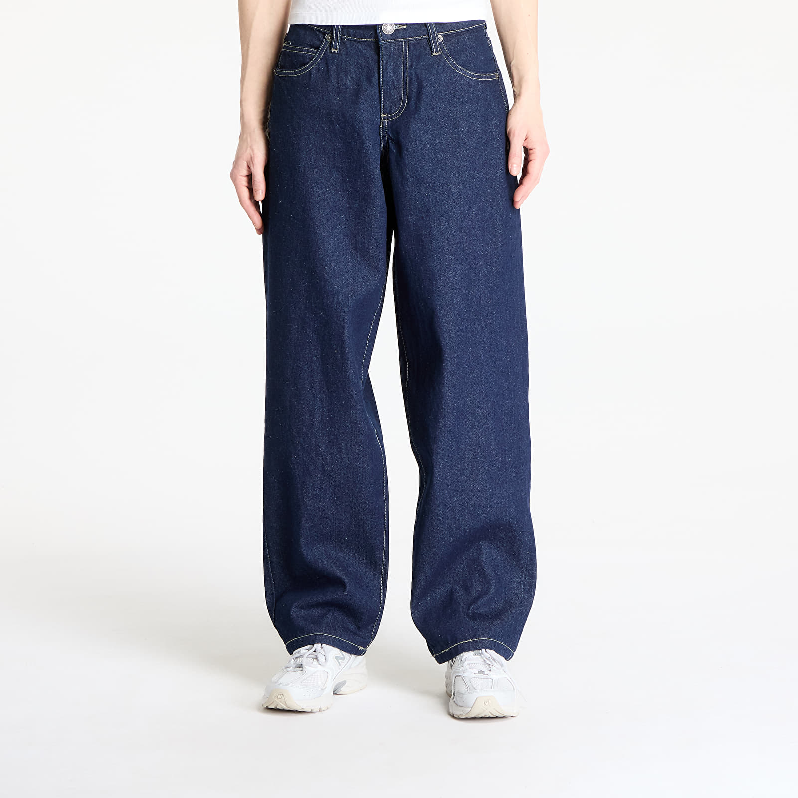 Pants Urban Classics Ladies Mid Waist 90´s Jeans Rinse Washed