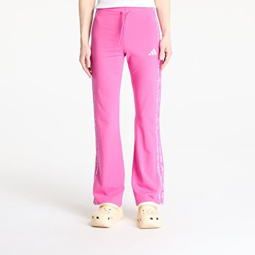 adidas Essentials 3 Stripes Print Cotton Leggings Semi Lucid Fuchsia