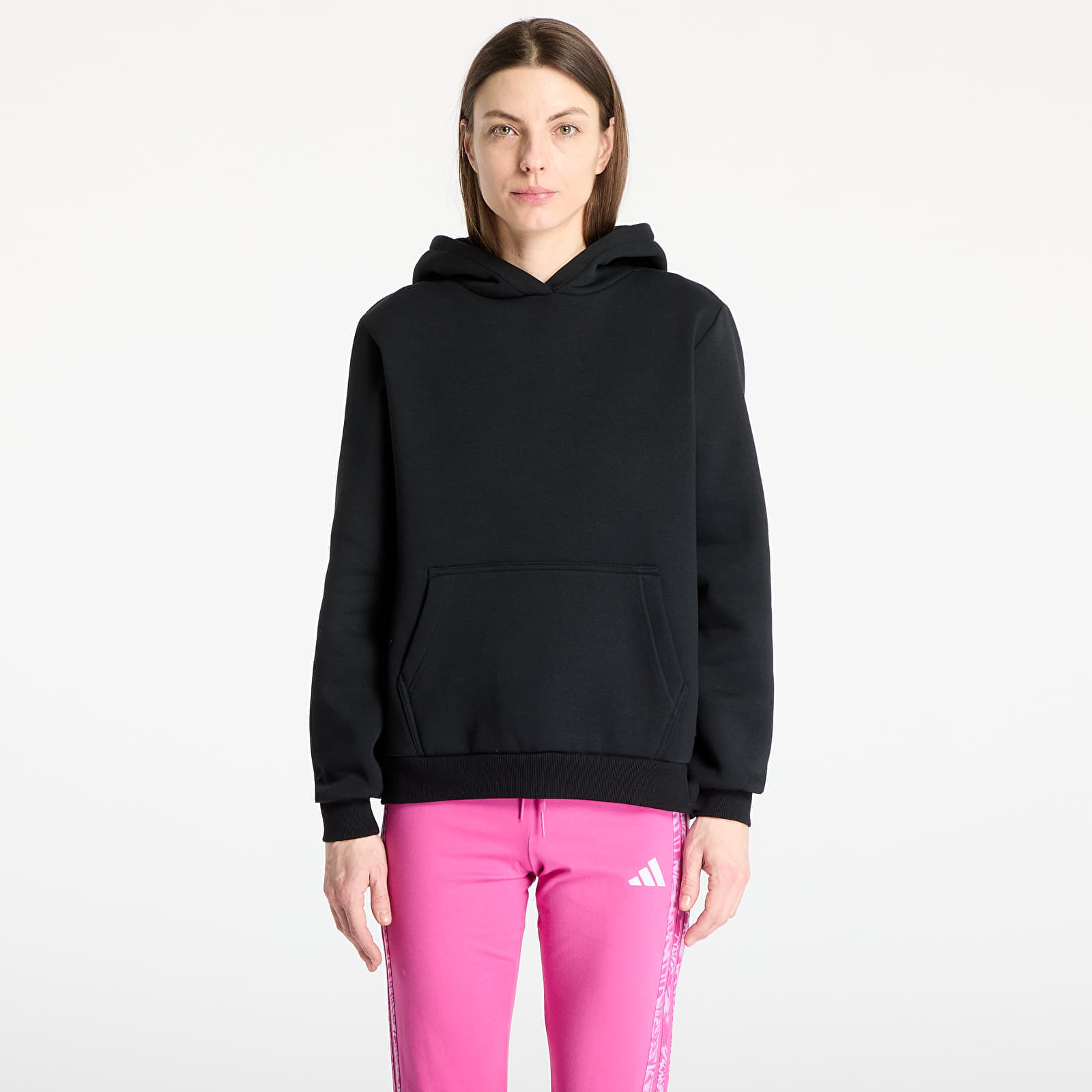 Hanorac Urban Classics Ladies Fluffy Hoody Black XS