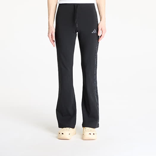 Legíny adidas Essentials 3 Stripes Print Cotton Leggings Black