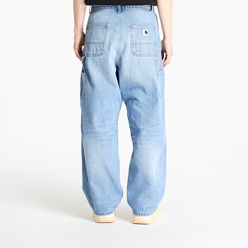 Pants Carhartt WIP W' Brandon Double Knee Pant Blue Burst Washed