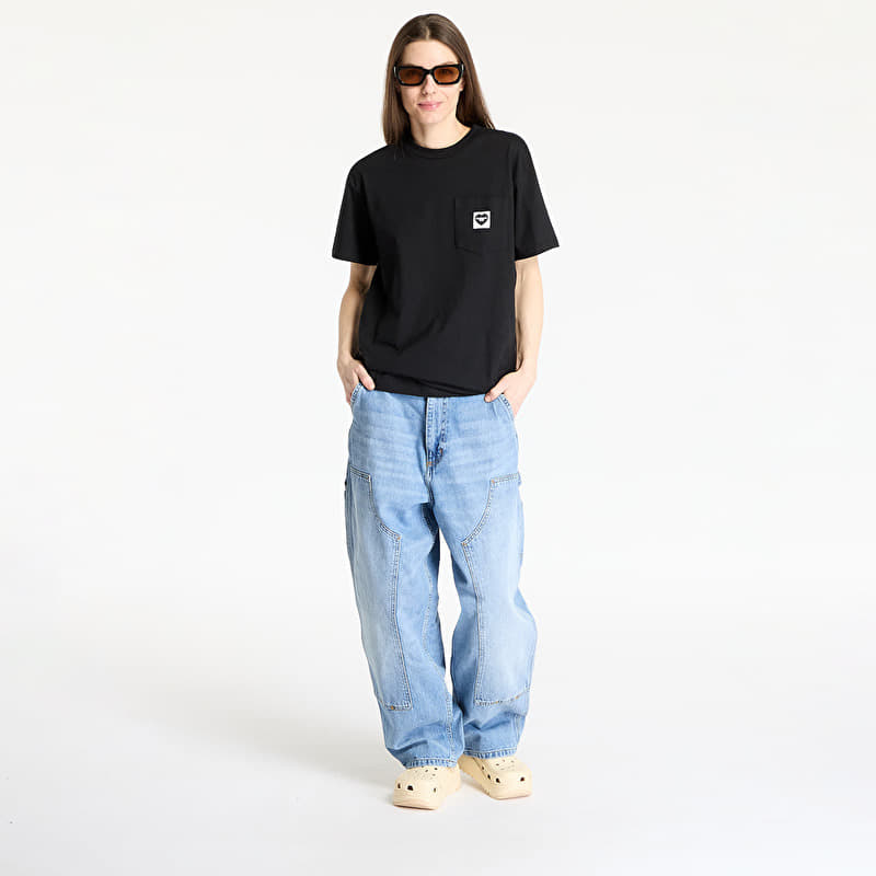 Pants Carhartt WIP W' Brandon Double Knee Pant Blue Burst Washed