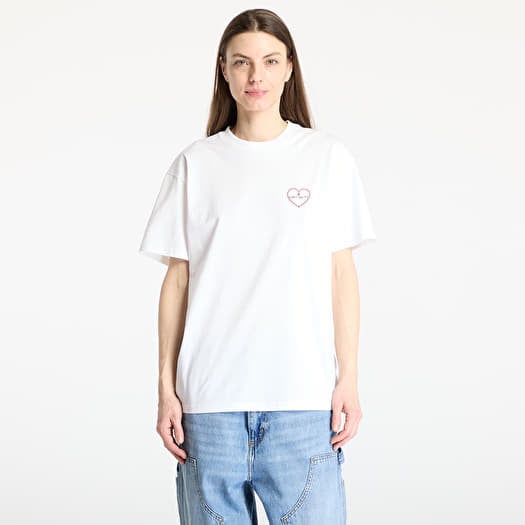 T-shirt Carhartt WIP S/S Furoshiki T-Shirt White/ Red