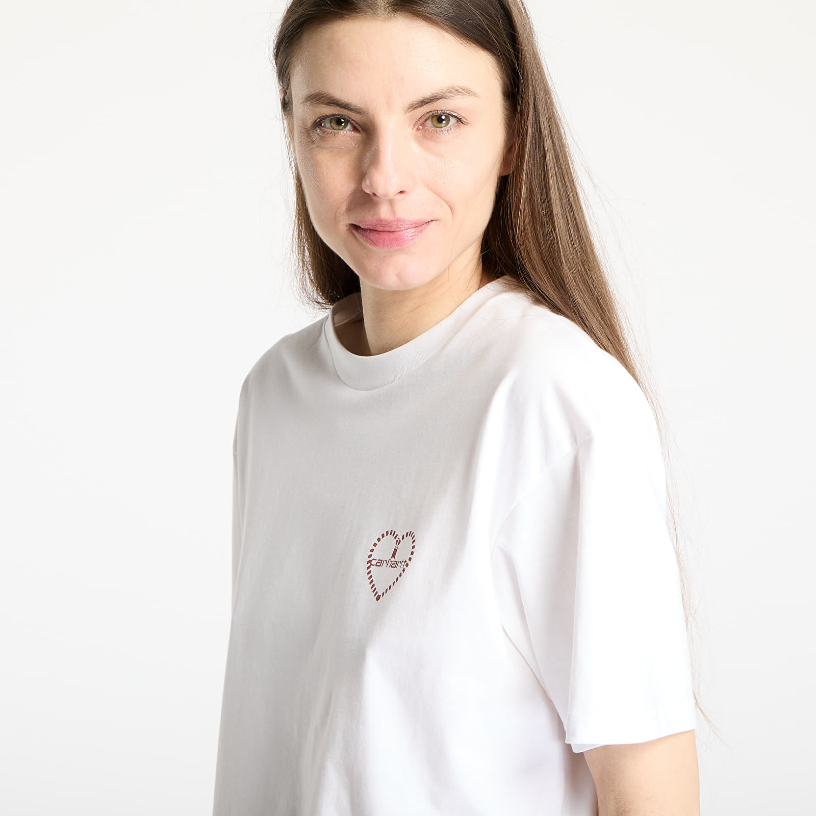 Meeste T-särgid Carhartt WIP S/S Furoshiki T-Shirt White/ Red