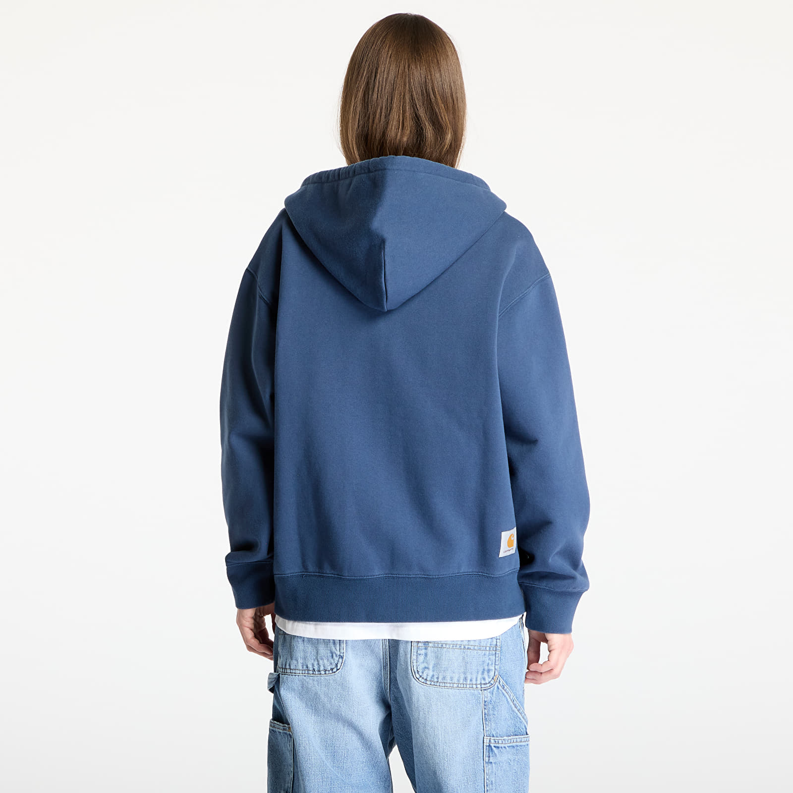 Kapuutsikud ja kampsunid Carhartt WIP Hooded WIP Sweat Jacket Dusky Blue