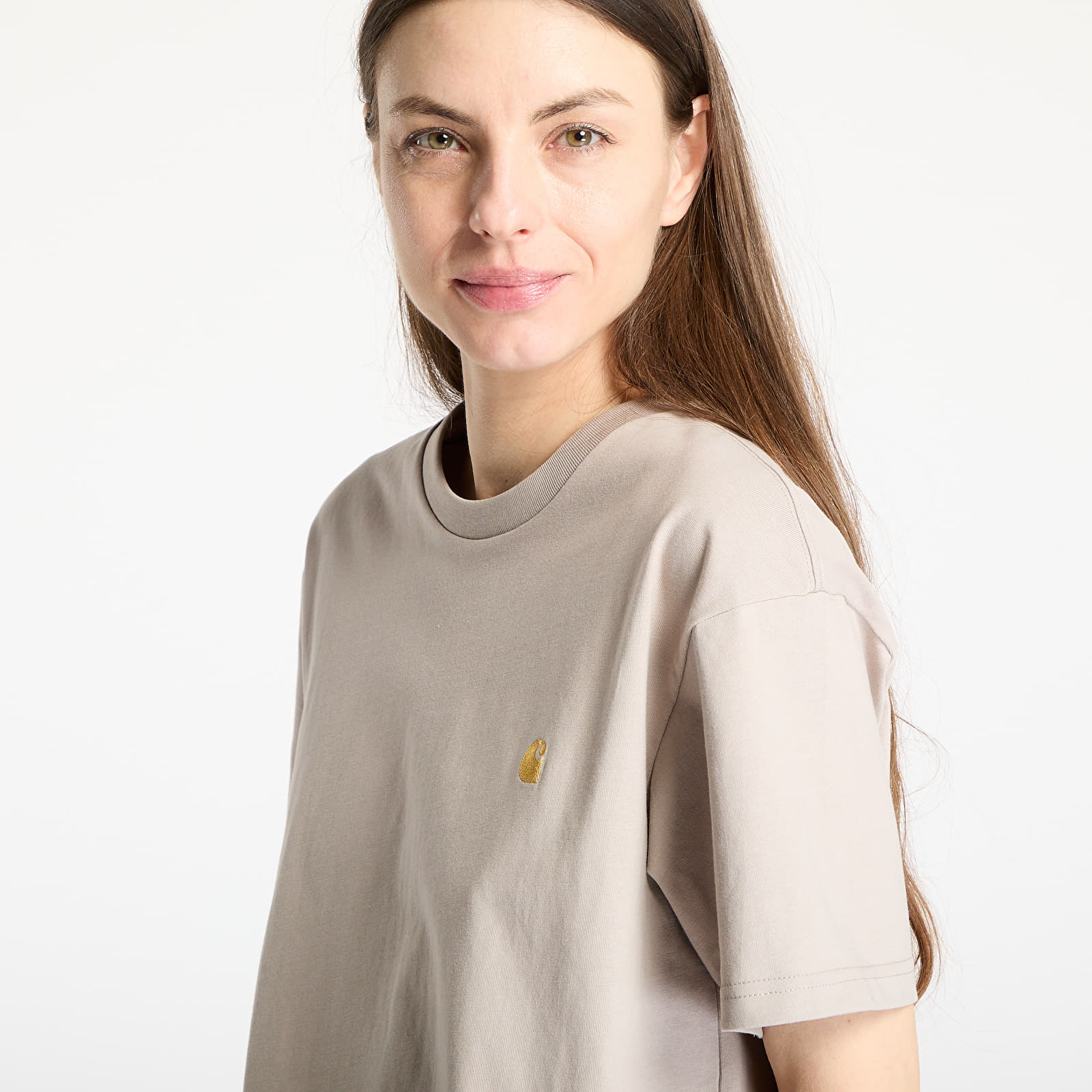 T-särgid Carhartt WIP S/S Chase T-Shirt Dusky Beige/ Gold