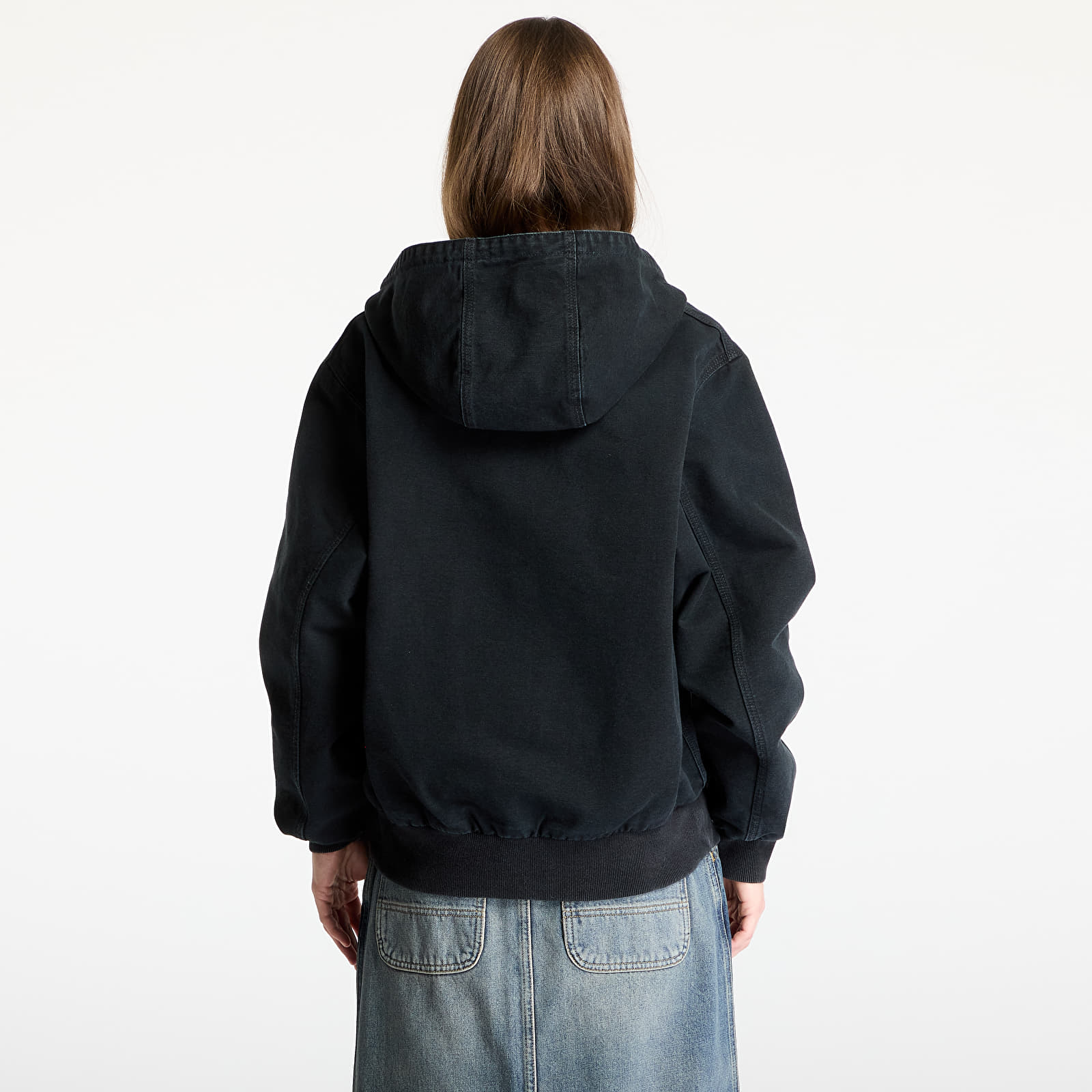 Jacken Carhartt WIP OG Active Jacket Black Stone Canvas