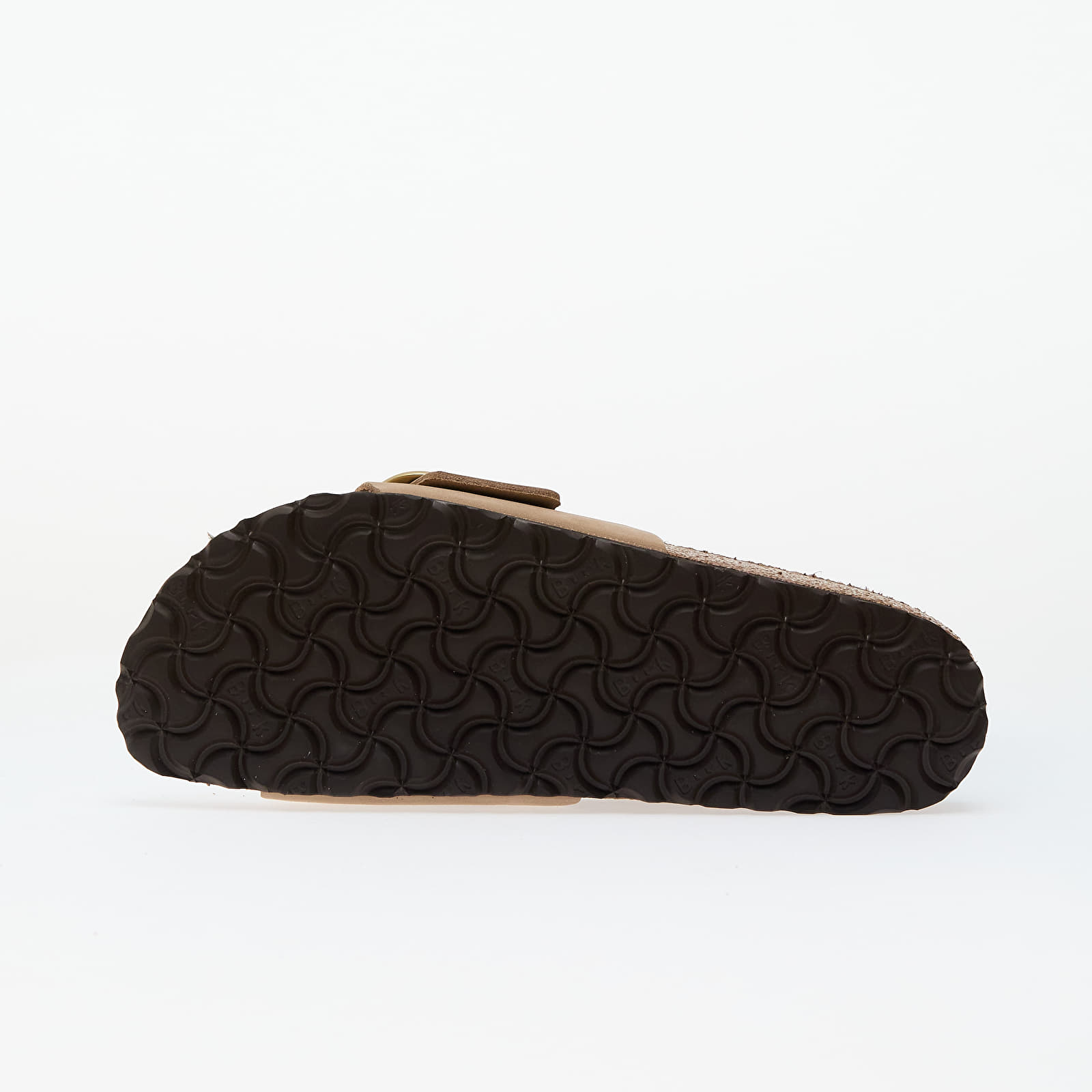 Naiste tossud ja kingad Birkenstock Madrid Big Buckle Natural Leather Nubuck Sandcastle