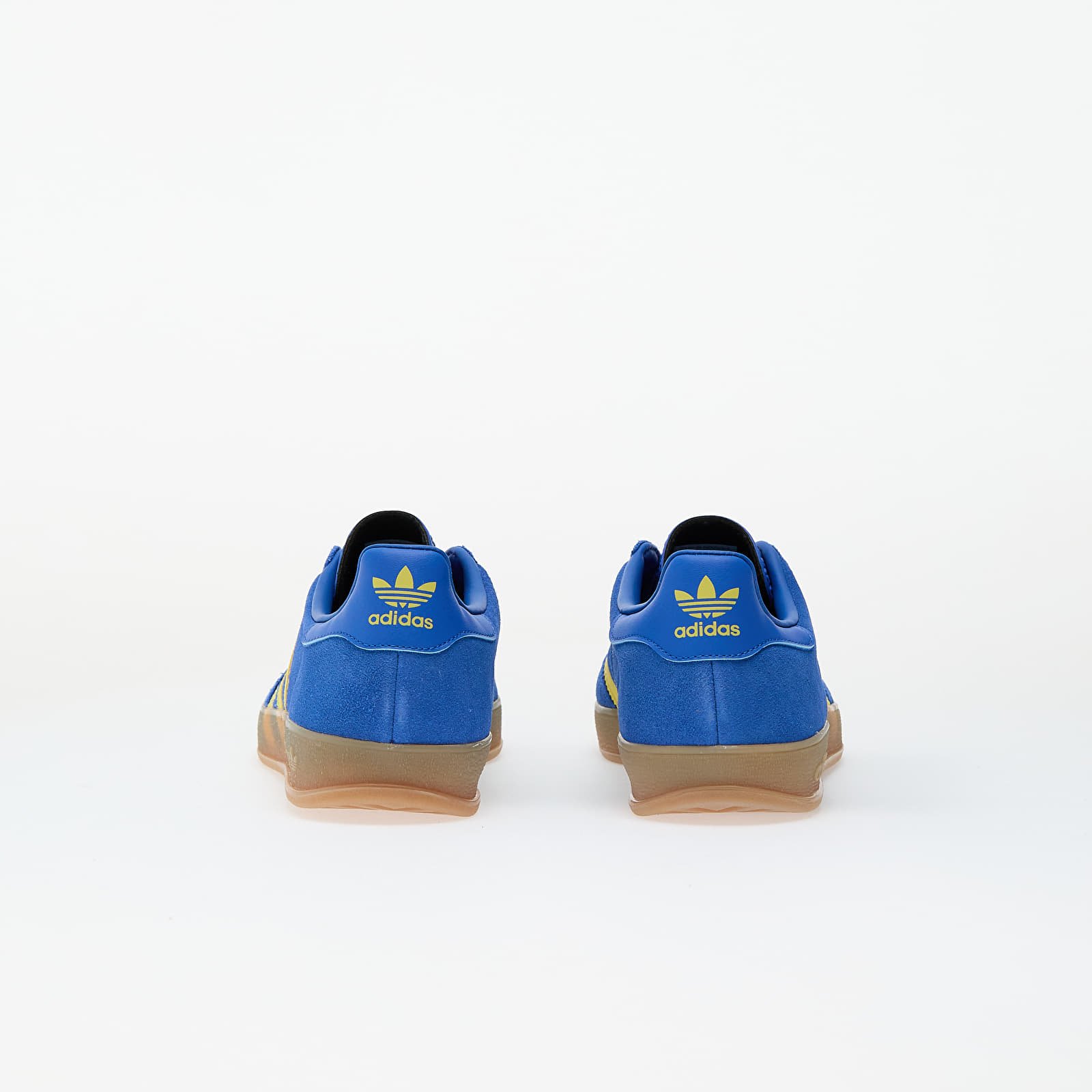 Pánské tenisky a boty adidas Gazelle Indoor Blue/ Pure Sulfur/ Gum