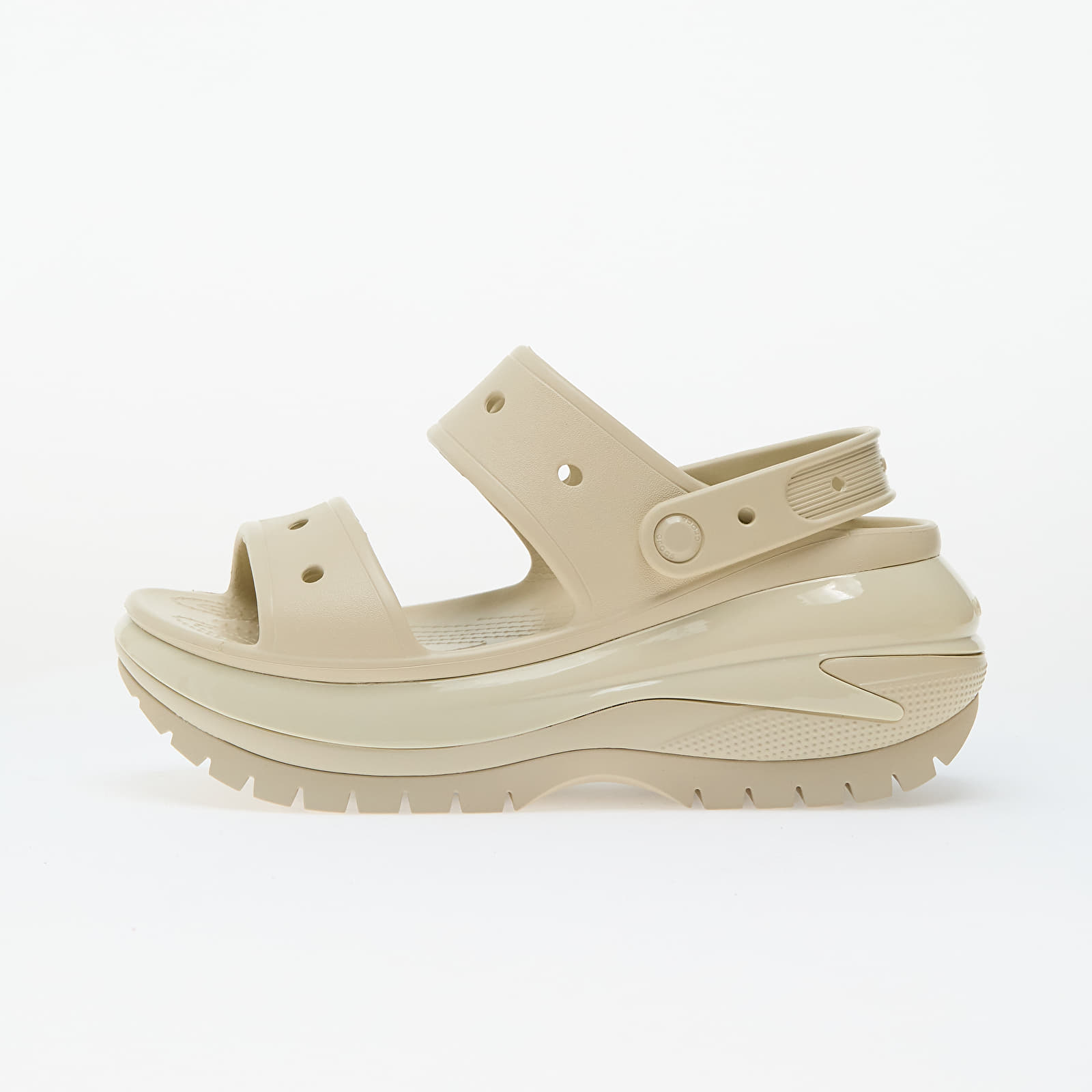 Herenschoenen Crocs Classic Mega Crush Sandal Bone