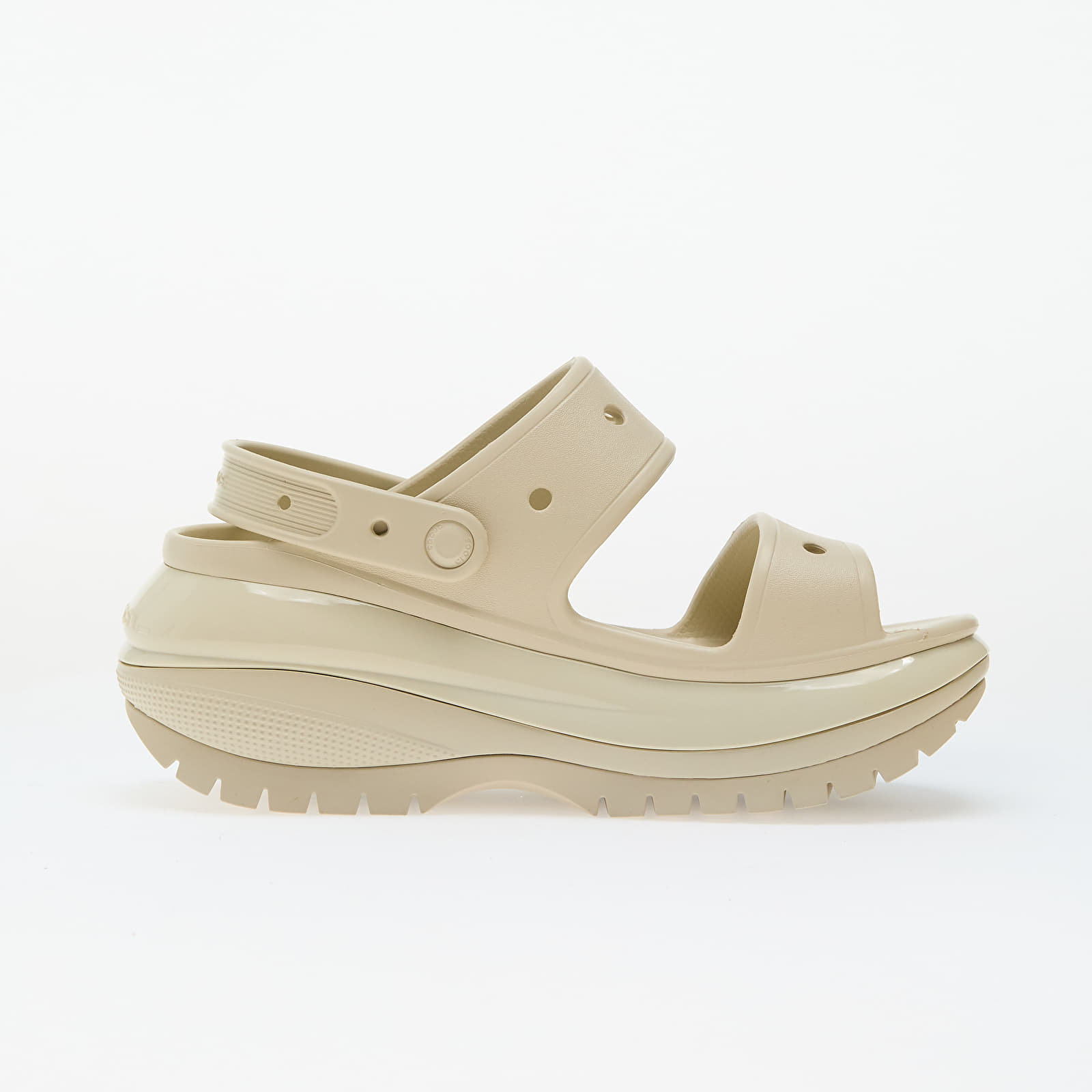 Herenschoenen Crocs Classic Mega Crush Sandal Bone