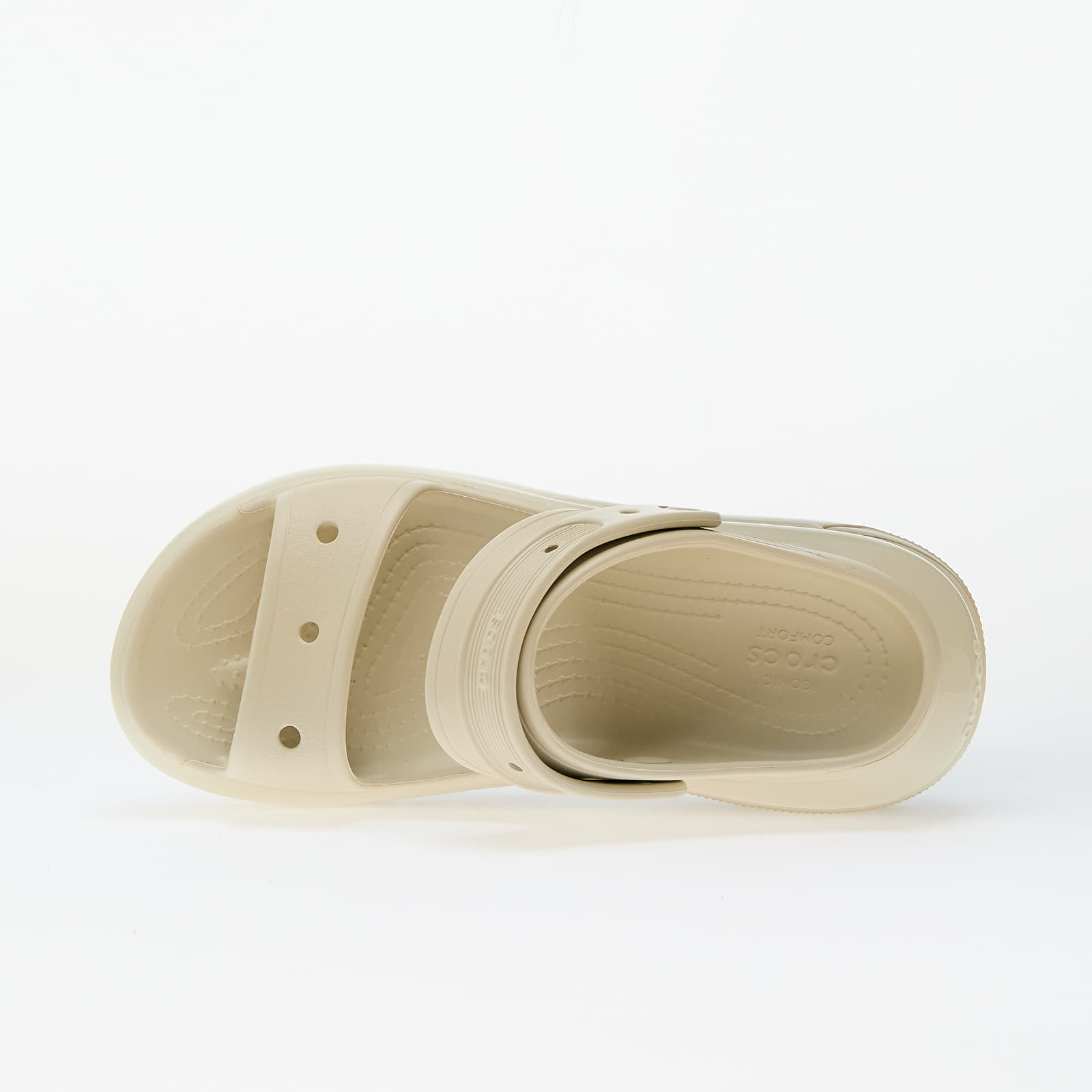 Herenschoenen Crocs Classic Mega Crush Sandal Bone