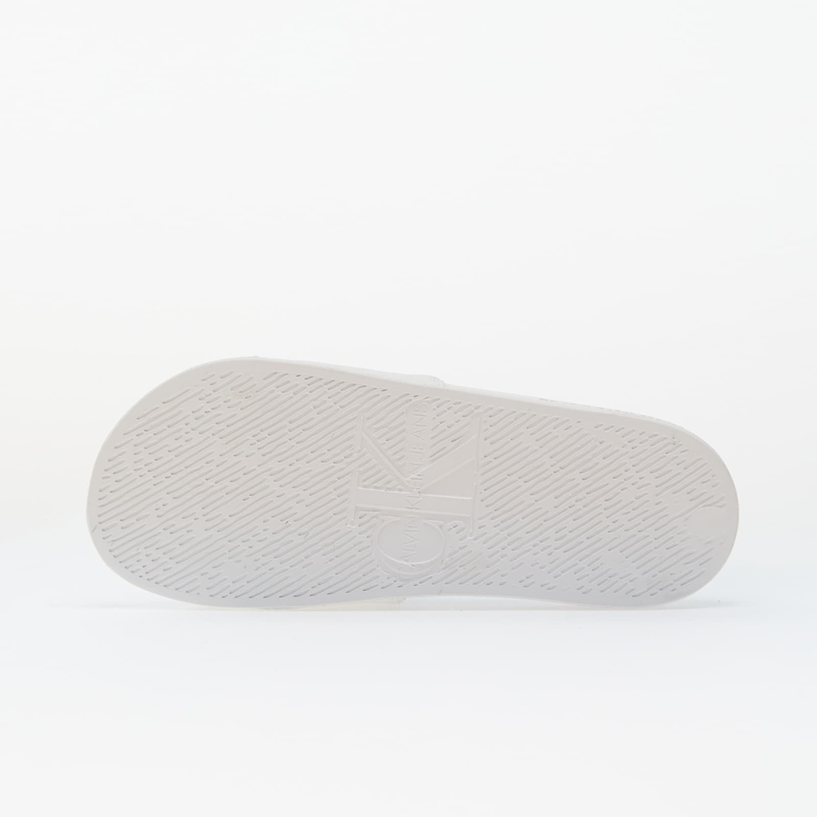 Ženske tenisice i cipele Calvin Klein Jeans Slide Monogram Wn White